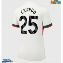 Chelsea Moises Caicedo #25 Bortedrakt Dame 2025-26 Kortermet